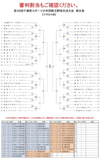 スポーツ少年団開幕