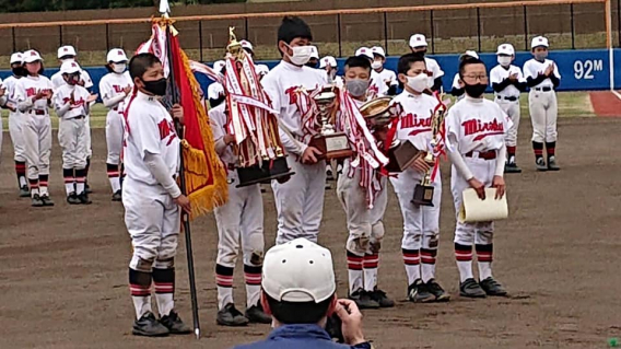 佐倉市連盟春季大会　優勝！